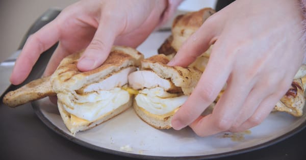 Egg White Grill Sandwich Inspired by Chick-Fil-A